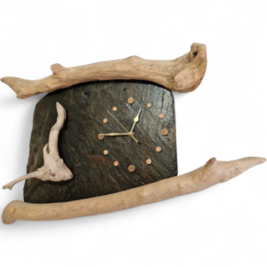 Horloge bois flotté