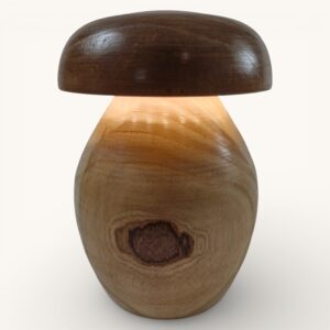 Champignon lumineux en frêne