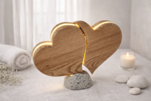 Double cœur châtaignier