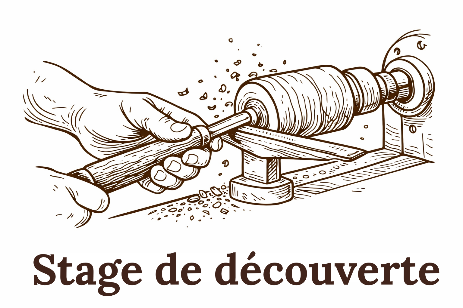 Stage de découverte de tournage sur bois